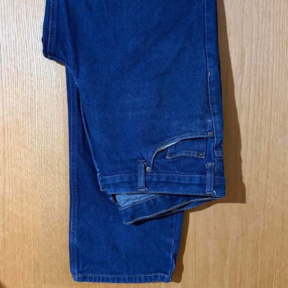 Wrangler Dark Wash Cotton Jeans 36x30